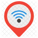 Localização wi-fi  Ícone