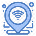 Localização wi-fi  Icon