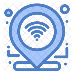 Localização wi-fi  Ícone