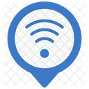 Localização wi-fi  Ícone