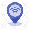 Localização wi-fi  Ícone