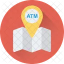 Bancomat Localizzatore Mappa Icon