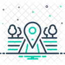 Locally Pointer Location Icon