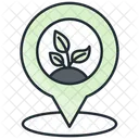 Locally Sourced Locally Grown Fresh Produce Icon