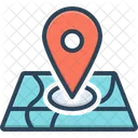 Locate Navigation Direction Icon