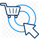 Locate Cart Buy Online Cart Icon