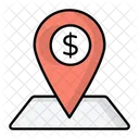 Location Money Map Icon