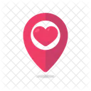 Wedding Love Heart Icon