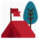Location Campground Outdoor Icon