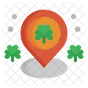 Location St Patricks Day Maps And Location Icon