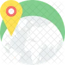 Location Global Location Map Icon