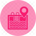 Location Swimming Championship Place Icon