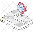 Travel Location Navigation Icon