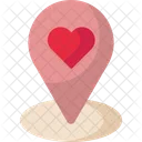 Location Valentine Map Icon