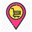 Location Shopping Location Shopping Placeholder Icon