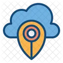 Location Cloud Location Placeholder Location Pointer Icon