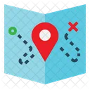 Location Map Sticky Icon