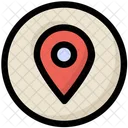 Social Location Map Pin Icon