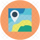 Location Map Navigational Icon