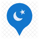 Location Ramadan Lantern Icon