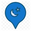 Location Ramadan Lantern Icon