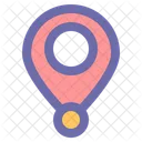 Pin Gps Push Icon