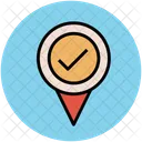 Location Verified Visited Icon
