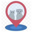 Location Landmark Pet Zone Icône