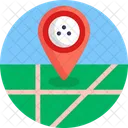 Bowling Location Pin Icon
