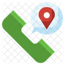 Location Phone Call Communications Icon