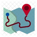 Location Camping Map Icon