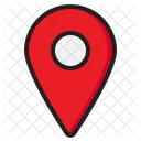 Location Pin Direction Icon