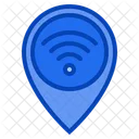 Location Placeholder Wifi Iot Internet Icon