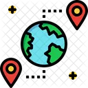 Location Globe Global Icon