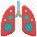 Lung Infected Coronavirus Icon