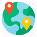 Location World Global Icon