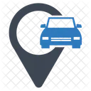 Car Pin Map Icon