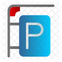 Location Map Parking Icon