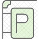 Location Map Parking Icône