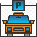 Location Map Parking Icon