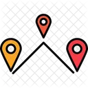 Location Map Navigate Icon