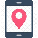 Location Map Smartphone Icon