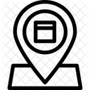 Location Map Navigation Icon