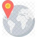 Location World Globe Icon