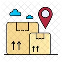 Delivery Location Logistics Icon