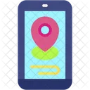 Location Smartphone Pin Icon