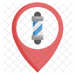 Location Barber  Icon