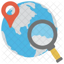 Location-Based Marketing  Icon