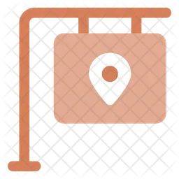 Location Board  Icon