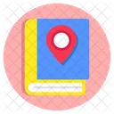 Location Book Map Book Gps Book Icon